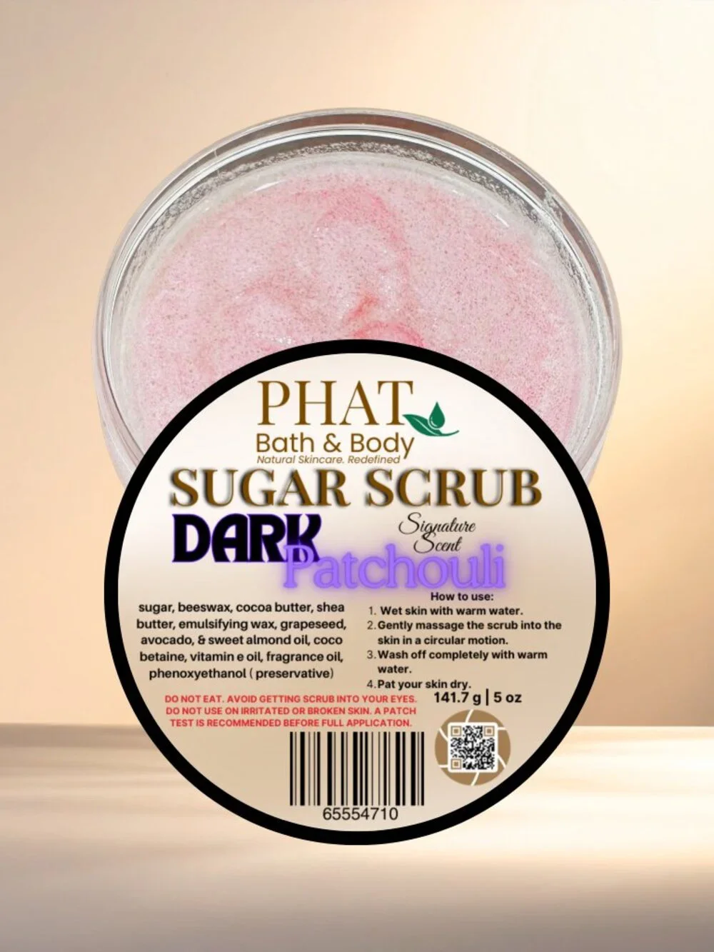 Phat Bath & Body Dark Patchouli Sugar Scrub